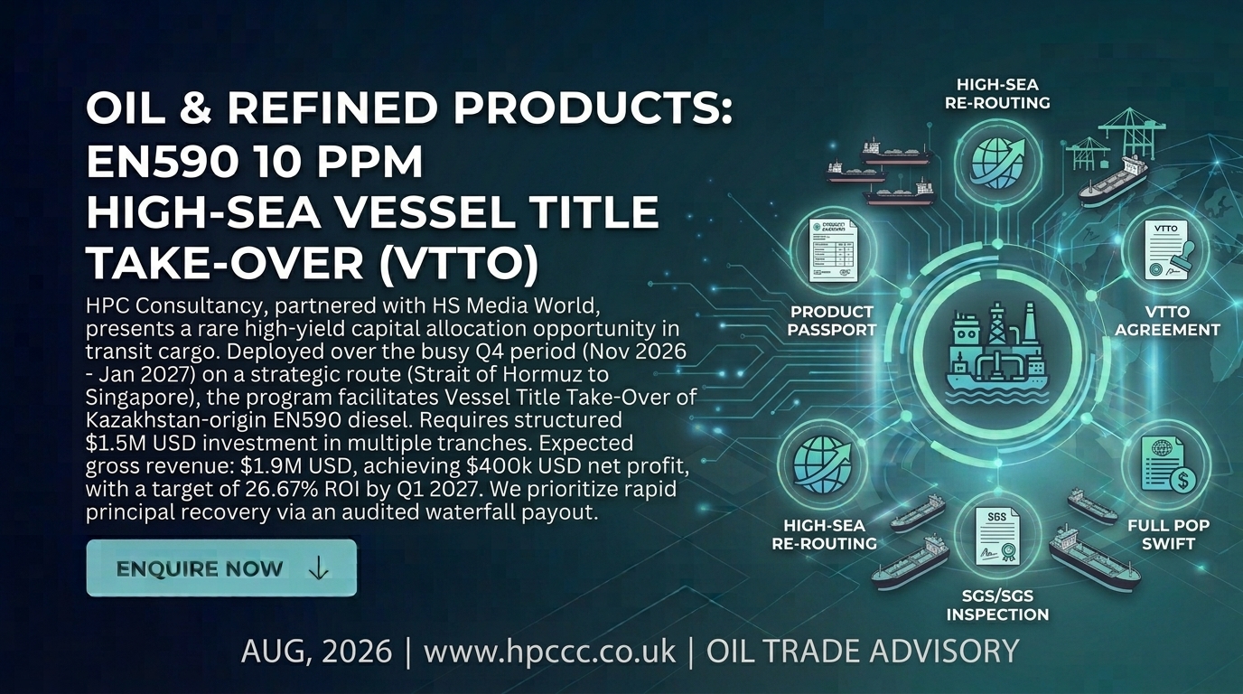 A Guide to Vessel Title Take-Over (VTTO) Deals, Botswana Energy Classifications, and Strategic Logistics